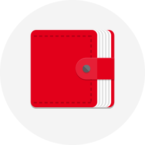 ikona przedstawiająca portfel